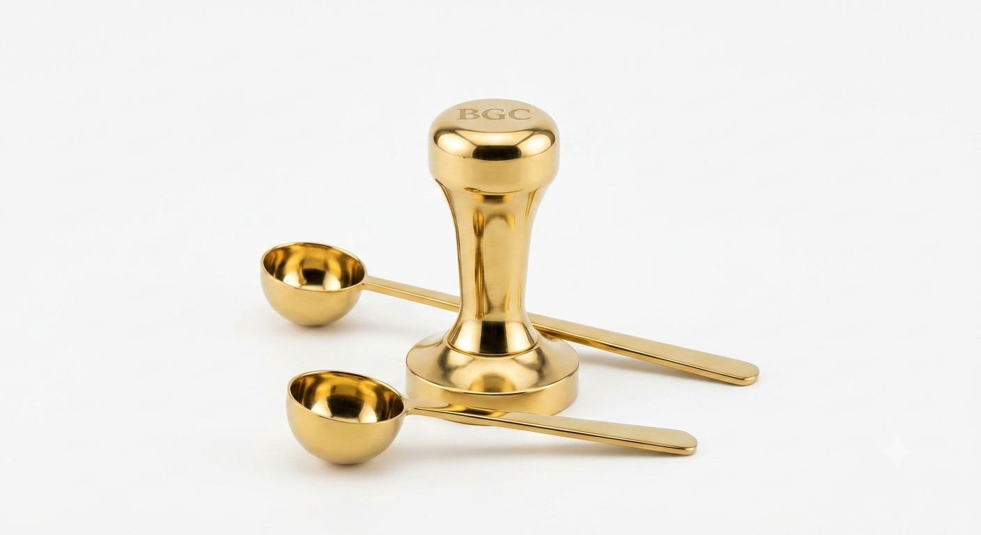 Brazil Gold Coffee - Signature Gold Barista Set