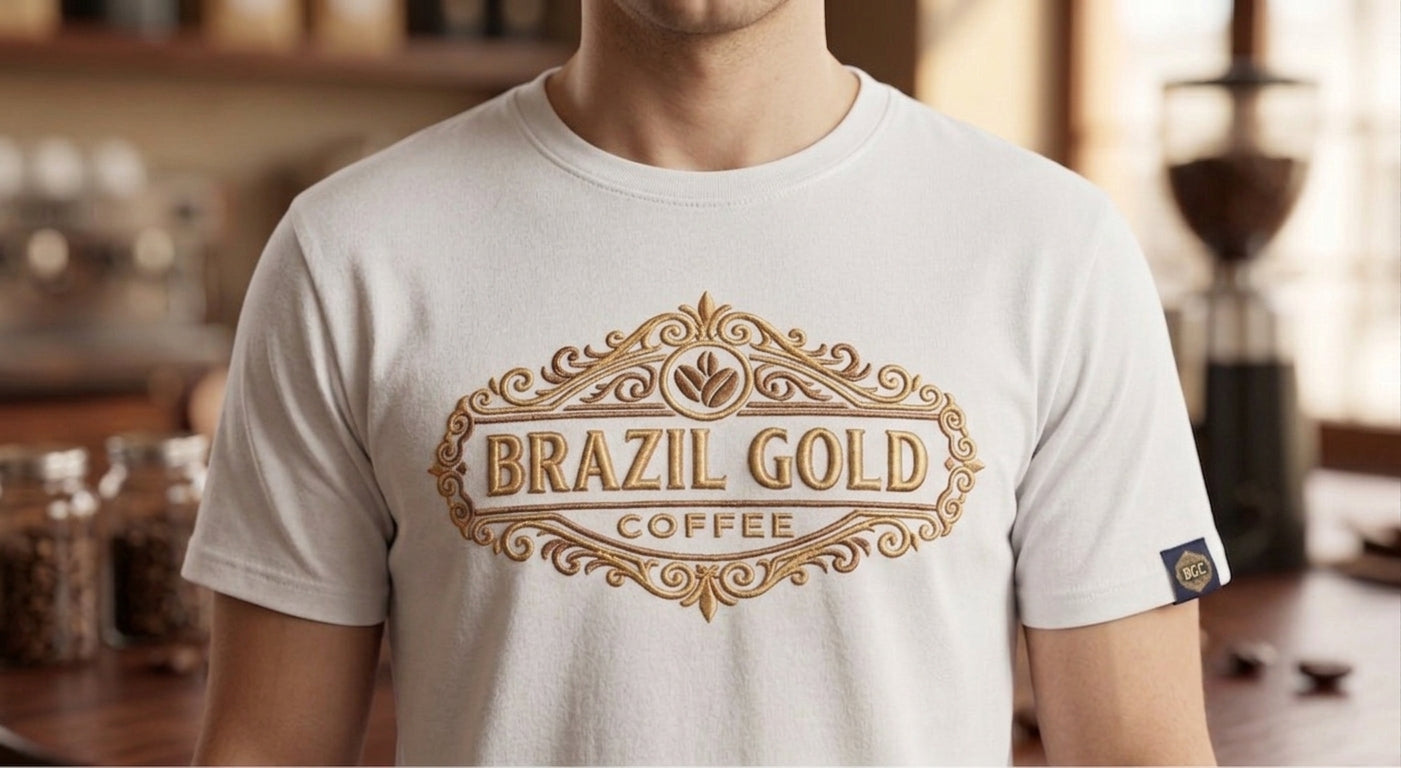Brazil Gold Coffee - Signature Embroidered Apparel
